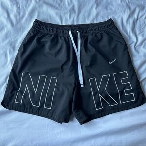 Nike Charcoal Gray Sports Shorts